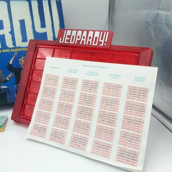 Jeopardy Board Game-1986 Vintage - Picture 2 of 16